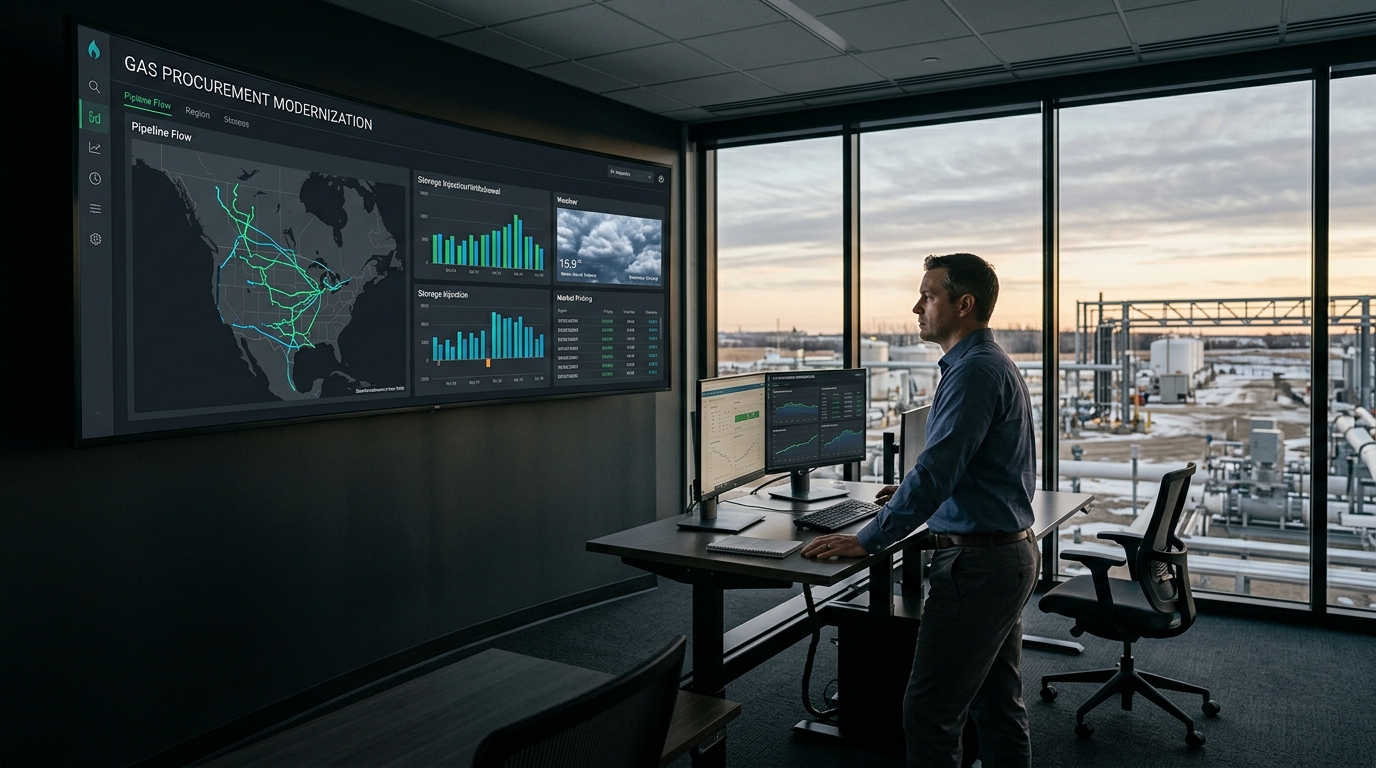 Your PUC Wants Better Gas Procurement. Is Your Back Office Ready? — ennrgy.com